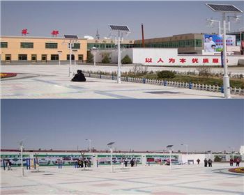 寧夏廣場太陽能庭院燈-寧夏省榆林市靖邊縣重點(diǎn)鎮(zhèn)文化廣場路燈工程