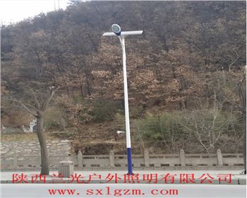 寧夏太陽(yáng)能路燈-寧夏省商洛市柞水縣路燈工程
